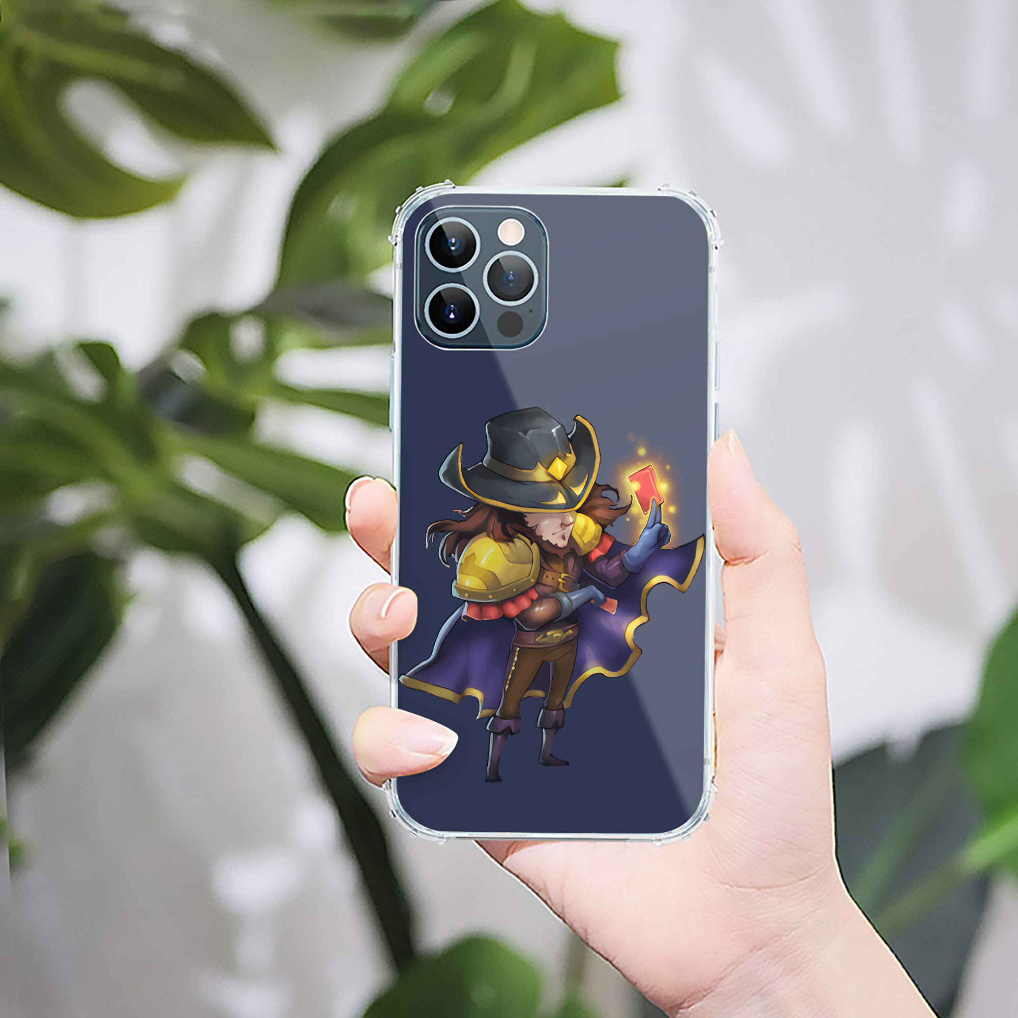 （画像用） リーグ・オブ・レジェンド League of Legends LOL 【iPhone 12シリーズ対応】透明スマホケース（クリアソフトケース）